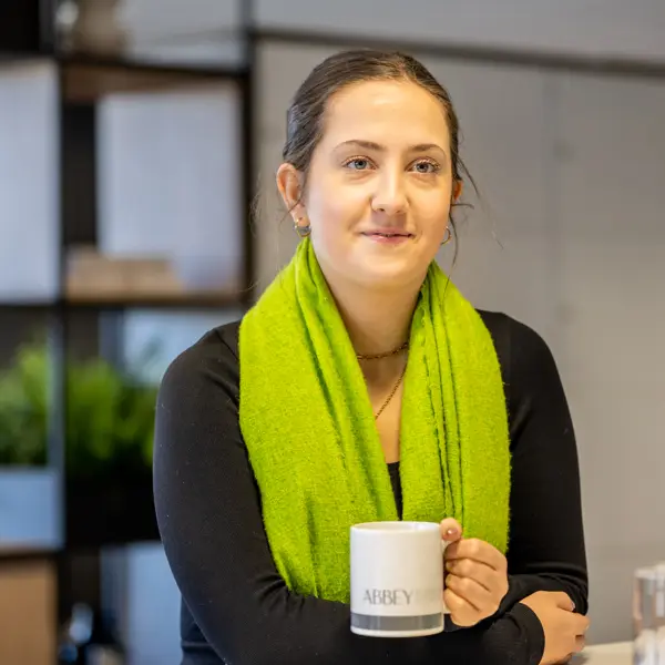 Harriet Best, Midweight Designer & Internal Social Media Coordinator at Abbey Business Interiors