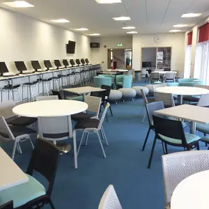 Pate&rsquo;s Grammar School Sixth Form Centre with IT benches and tables
